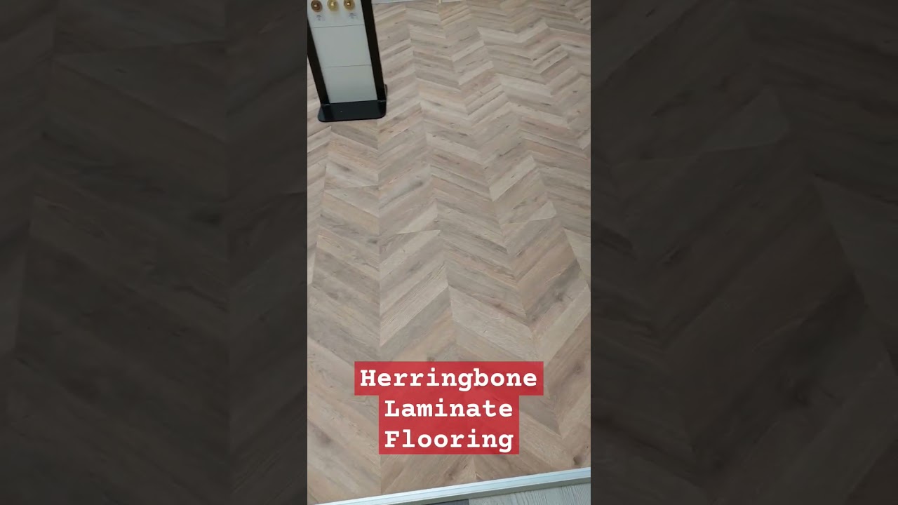 Noyeks - Herringbone Laminate Flooring #kitchen #reels #shorts #floor