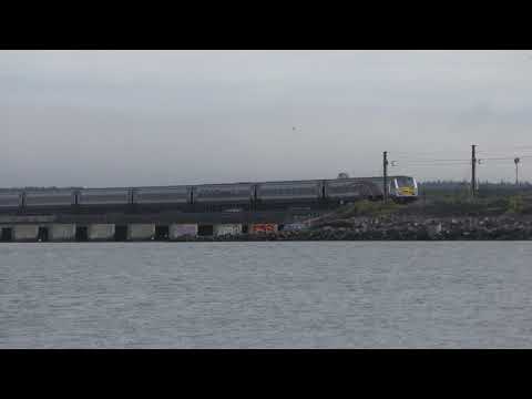 Irish Rail 201 Class Loco 233 + Enterprise Train - Broadmeadow Estuary (6/8/20)