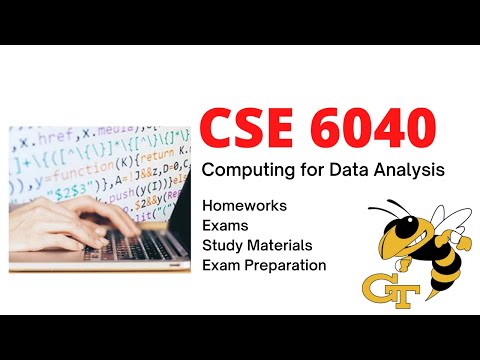 Cse 6040 Computing For Data Analysis Syllabus Exam Preparation Grade Structure Homeworks Etc