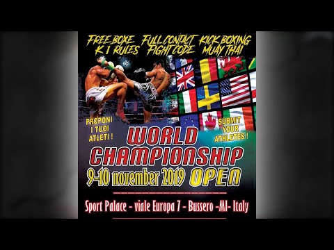 7 Benromdha Hamdi VS Gnedre Fabrice Mondiale WFC Contatto Pieno 2019