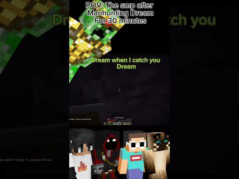 AshTheGamer<3! - The Dream SMP after hunting down dream for 30 minutes #dreamsmp #minecraft
