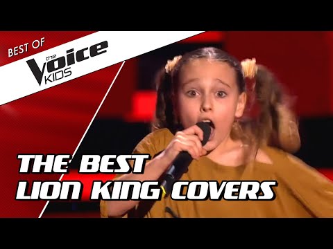 TOP 10 | FANTASTIC LION KING covers in The Voice Kids