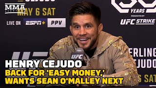 Henry Cejudo Back For 'Easy Money,' Plans To Hurt Sean O'Malley Next | UFC 288 | MMA Fighting
