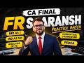 CA Final FR: Ind AS 1, AS 101, FS Analysis & PEDCA Timestamps & Chapter Breakdown