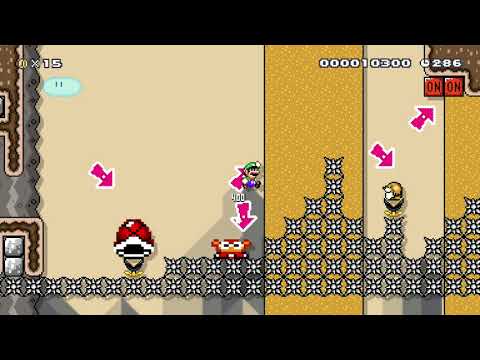 Athletic Desert Challenge ! by Deantendo! - Super Mario Maker 2 - No Commentary 1bz