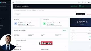 Revisar los datos extraídos de una factura