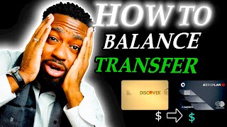 How To Do A Balance Transfer Using A Check?