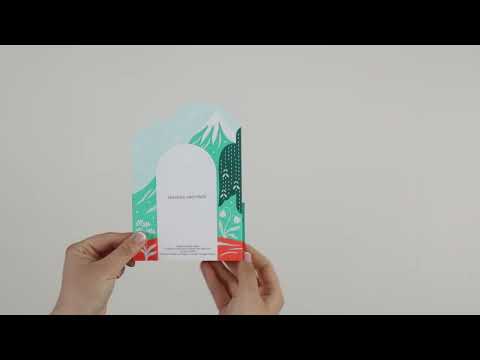 Alpine Glade Holiday Pop-Up Cards - Set of 8