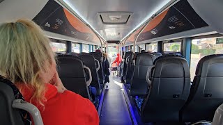 A Ride on Cardiff Bus 2023 Scania K280CB Higer fencer f1 (CN73 AZX / 701) on 28th October 2025