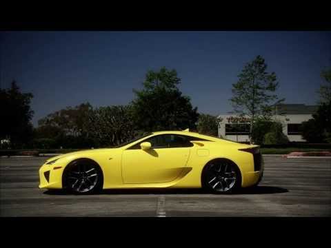 Donut Day with the Lexus LFA and LPGA Professional Golfer Natalie Gulbis