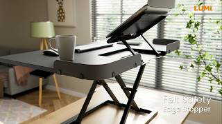 Cost-Effective Stepless Lifting Desk Converters | DWS38 Series | LUMI