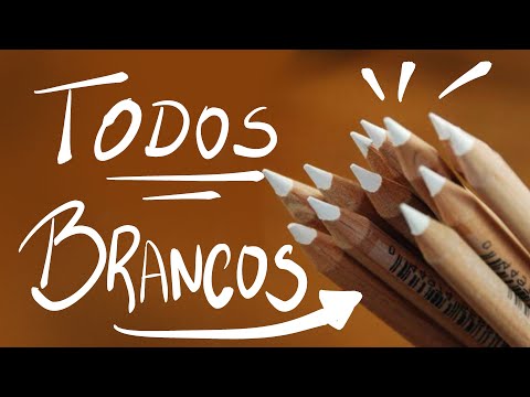 Lápis Branco QUAL MARCA TEM O MELHOR? TESTE MÁXIMO