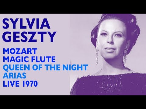 Sylvia Geszty - Mozart: MAGIC FLUTE, Queen of the Night arias, Salzburg 1970, High Fs