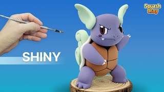 Shiny Wartortle Pokémon Clay Art