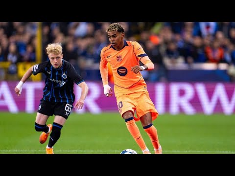 Barcelona vs Club Brugge Highlights Today | Champions League 2025