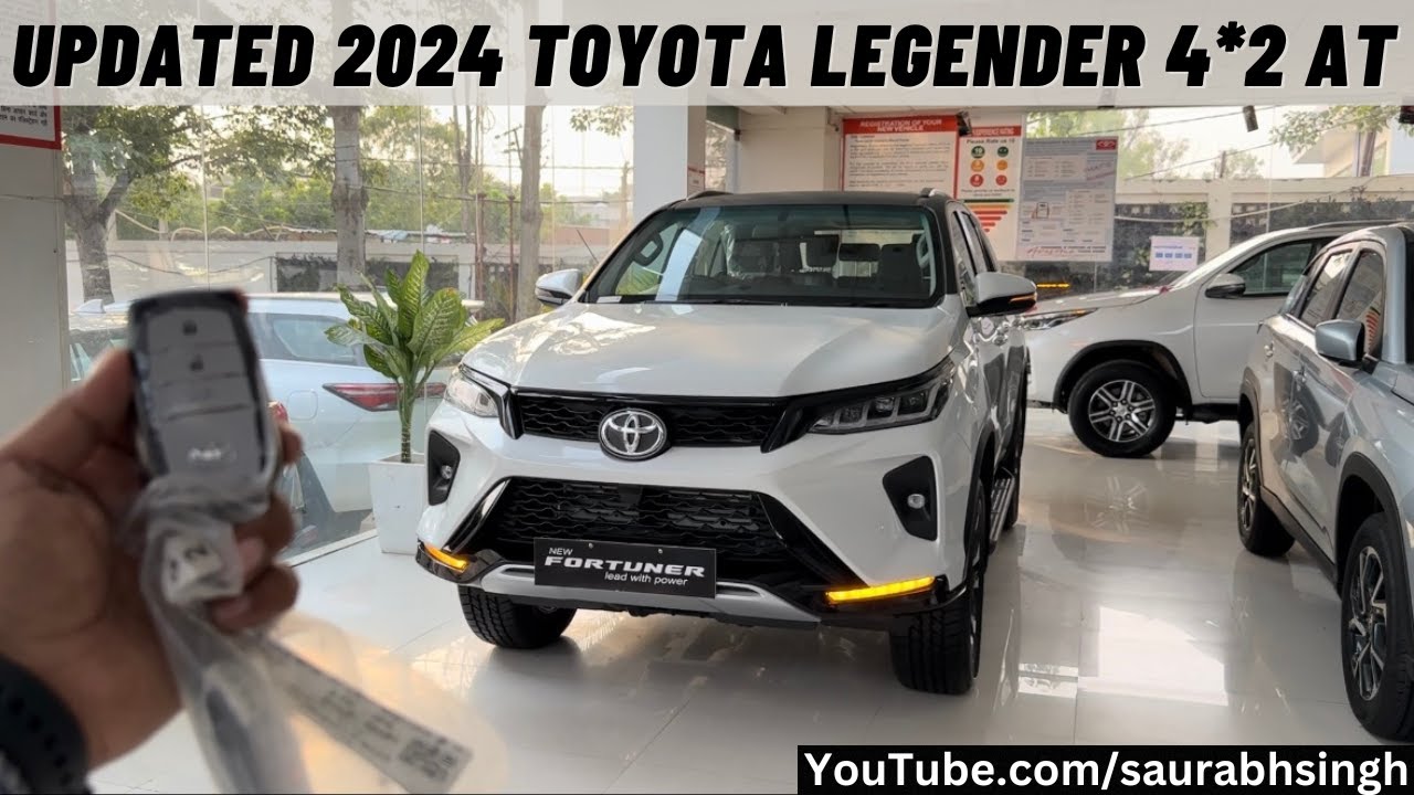 Updated Toyota Fortuner Legender 4x2 AT 2024 Price & Features ❤️ Legender 4×2 AT Base Model Review