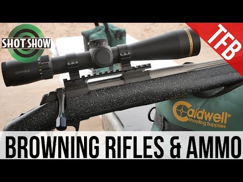 [SHOT Show 2019] Browning Rifles and Ammunition