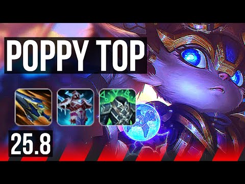 POPPY vs FIORA (TOP) | Legendary | NA Grandmaster | 25.8