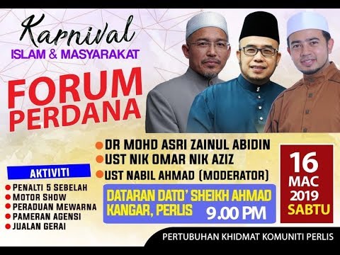 16-03-2019 SS. DATO' DR. MAZA | USTAZ NIK OMAR | USTAZ NABIL AHMAD