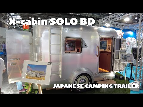🇯🇵 X-cabin SOLO BD | Japanese Camping Trailer | Camping Trailer for Adventurers