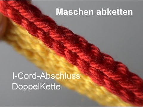 STRICKEN : 02.8 – I-Cord-Abschluss