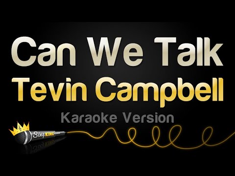 Tevin Campbell - Can We Talk (Karaoke Version)