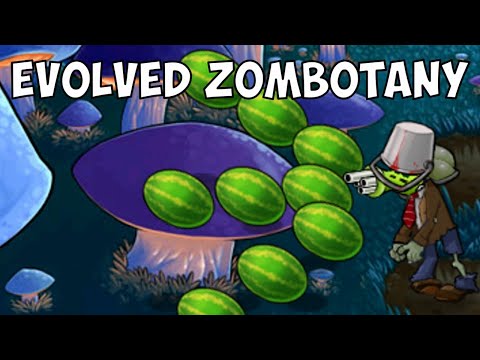 ZomBotany, but all Peashooter Zombies shoot Melons