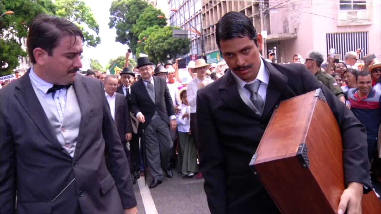 Compacto da chegada dos missionários Daniel Berg e Gunnar Vingren a Belém do Pará