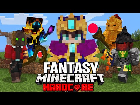 EPIC Minecraft FANTASY Tournament with 100 Players!