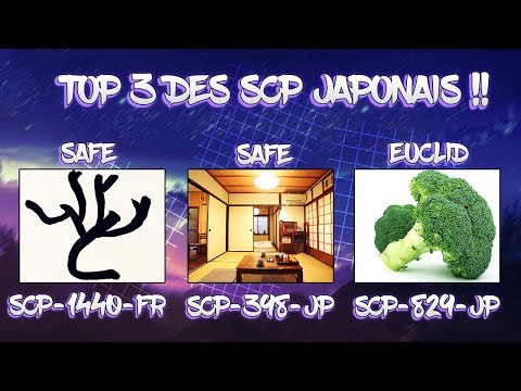 TOP 3 DES SCP JAPONAIS !! - Ninjaxx
