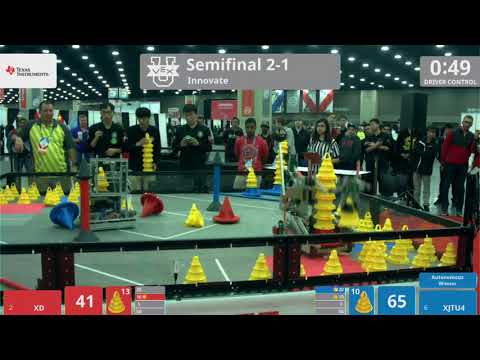 2018 VEXU Innovate SF2-1 - XD vs XJTU4 - 81 to 104