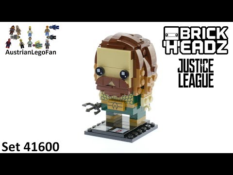 Vidéo LEGO BrickHeadz 41600 : Aquaman