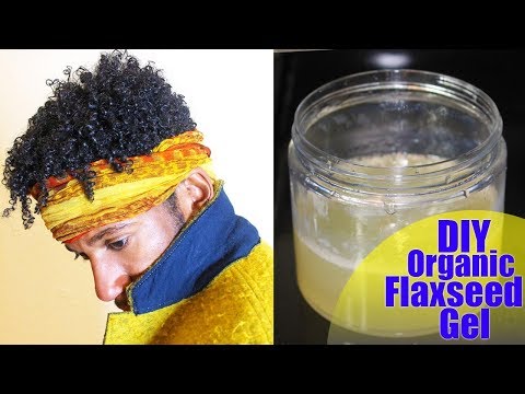 How To Make Homemade Organic Flaxseed Gel | DIY | Video