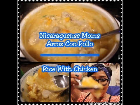 Nicaraguense Moms Arroz Con Pollo Recipe