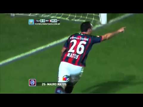 Mauro Matos en San Lorenzo - Todos los Goles