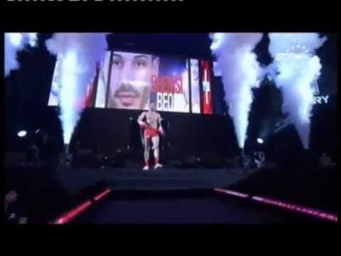 SHEMSI BEQIRI ENTRANCE @ GLORY 3 ROME