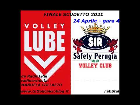 Lo scudetto della Lube Civitanova alla radio con la voce di Manuela Collazzo