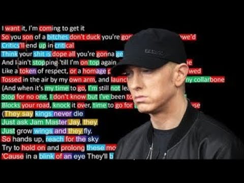 Eminem - Kings Never Die (Rhyme Scheme)