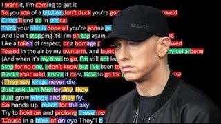 Eminem - Kings Never Die (Rhyme Scheme)