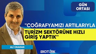 Ali Onaran: Coğrafyamızın artılarıyla turizm sektörüne hızlı giriş yap