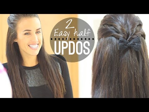 Easy Half Updos For Everyday Easy Hairstyles Kansas City Comic Con