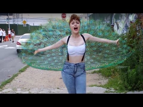 Kiesza "Hideaway" FULL OF PEACOCKS!