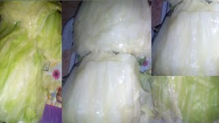 ضاع عمرنا وأحنا بنقطع ورق الكرنب غلط شوف الطريقه الصحيحه