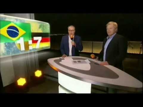 Brasilien - Deutschland  1 : 7   Halbfinale WM 2014