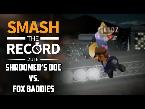 STR2016 SSBM - Shroomed's Doc Vs. The Fox Baddies - Smash Melee