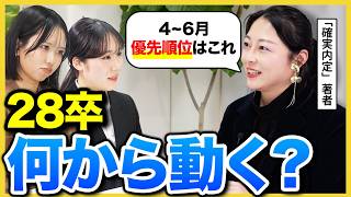 【28卒】まだ間に合う！4〜6月の就活チェックリスト解説｜サマーインターン対策