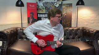 Video thumbnail for Fender Boxer Telecaster HH Torino Red | Playing Only With James From Rimmers Music by Rimmers Music