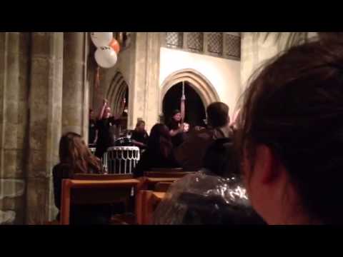 Gyoko Taiko Tigers at Grimsby Minster (MS Concert Feb 2013)
