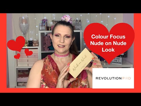 Revolution Pro Colour Focus Nude on Nude Eye Look 💖💖💖