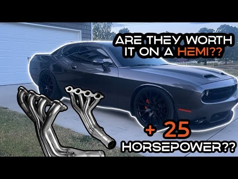 Stainless Works Long Tube Headers Install & Review on my Challenger RT 5.7 Hemi!